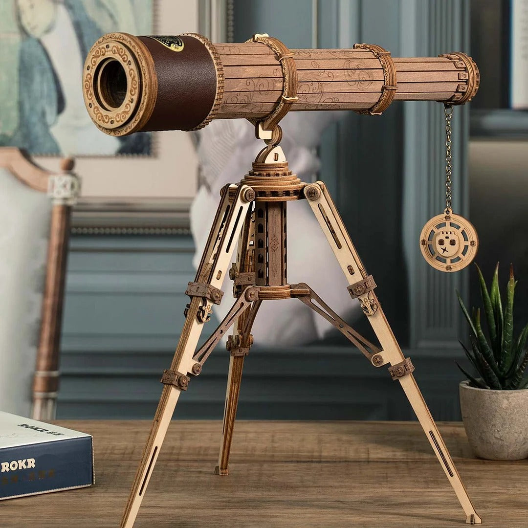 Robotime ROKR Monocular Telescope 3D Wooden Puzzle ST004