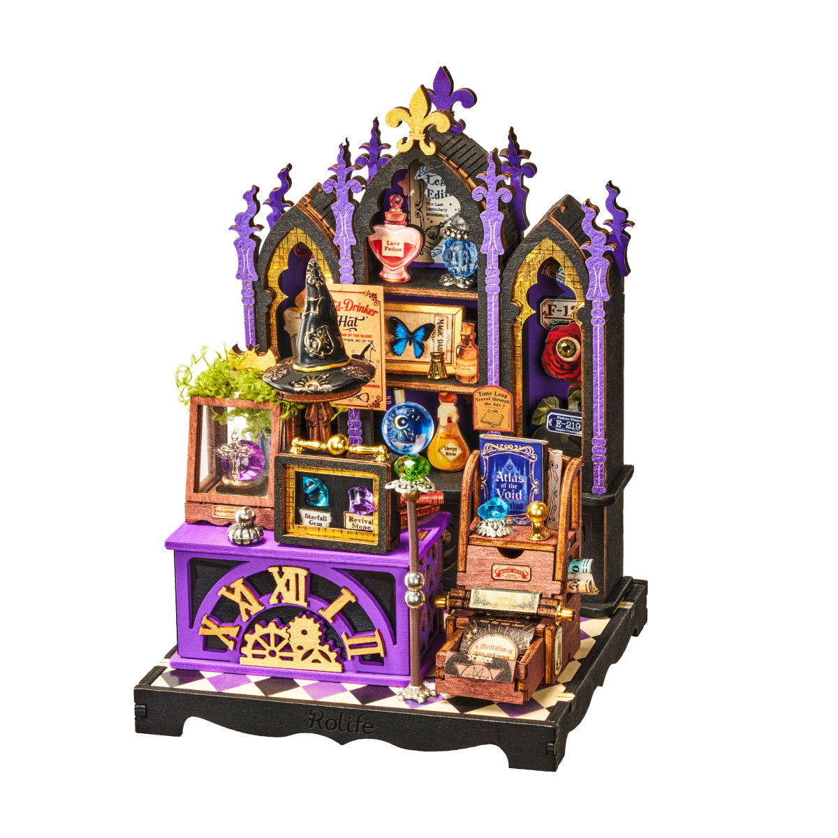 Robotime Rolife Curio Corner DIY Miniature House
