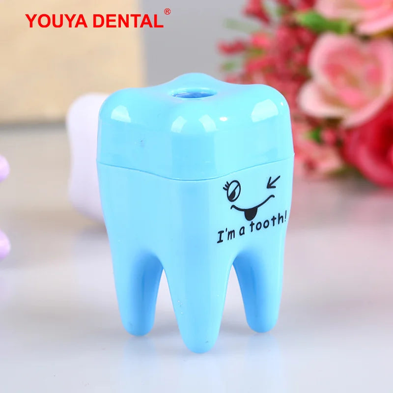 20pcs/lot Cute Pencil Sharpener Tooth Shaped