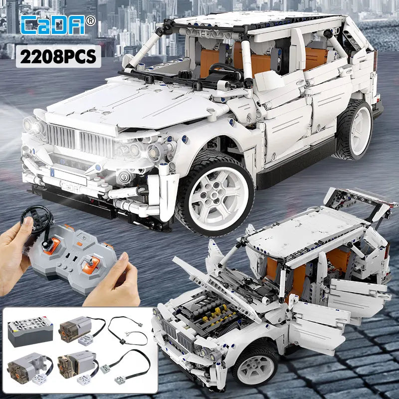 Cada 2208PCS City Remote Control SUV Off Road Vehicle