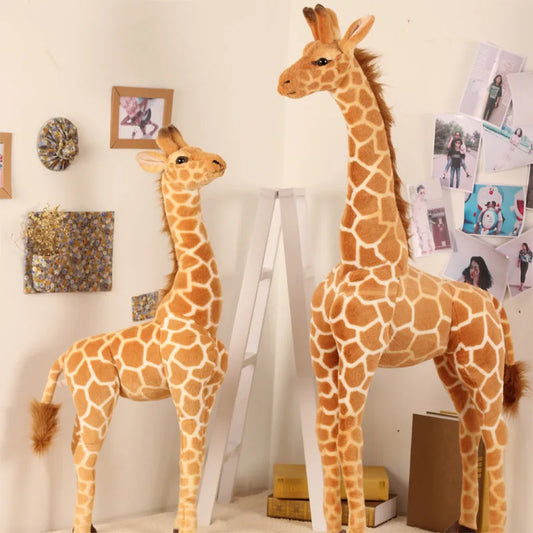 Giant Real Life Giraffe Plush 50-120cm