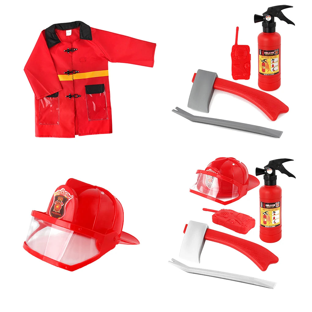 Children's Firefighter Toy Set