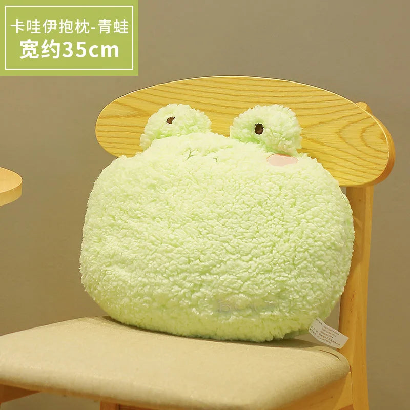 Soft Plush Animal Pillow Back Sofa Cushion