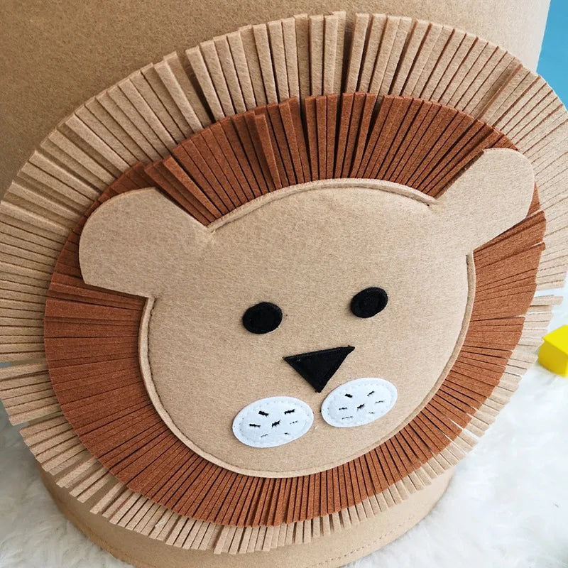 Cotton Animal Storage Basket Kids