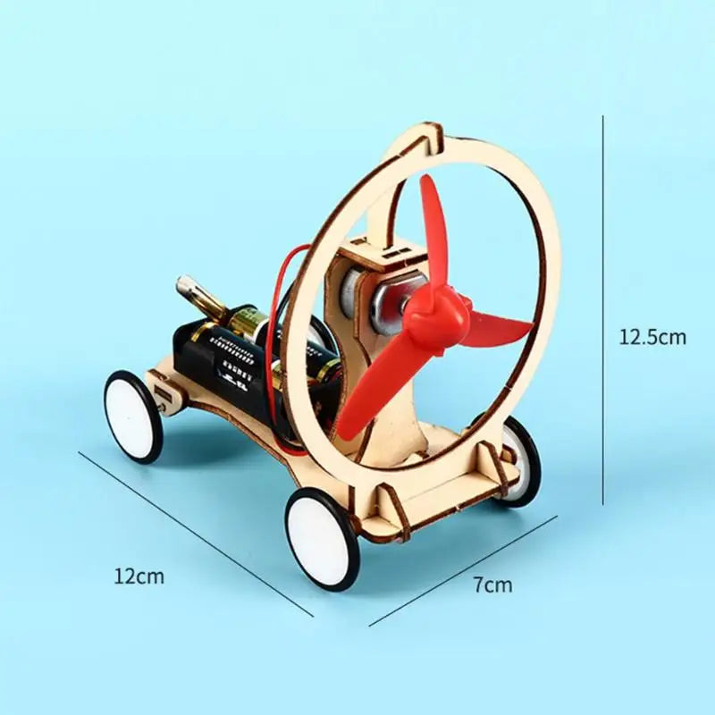 DIY Electric Wind Car Model