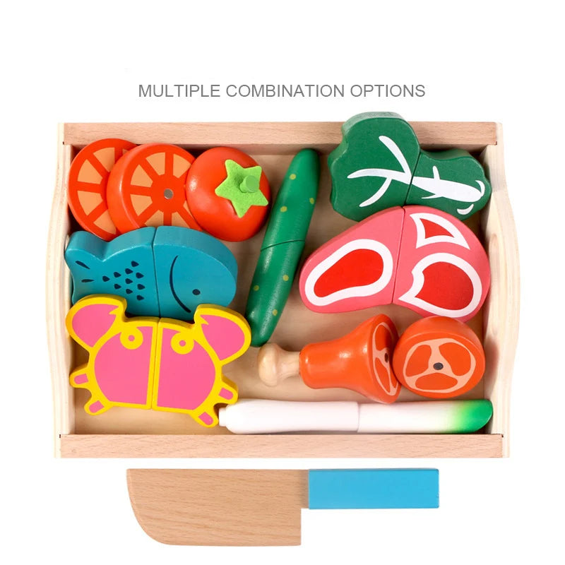Kitchen Series Classic Wooden Pretend Play