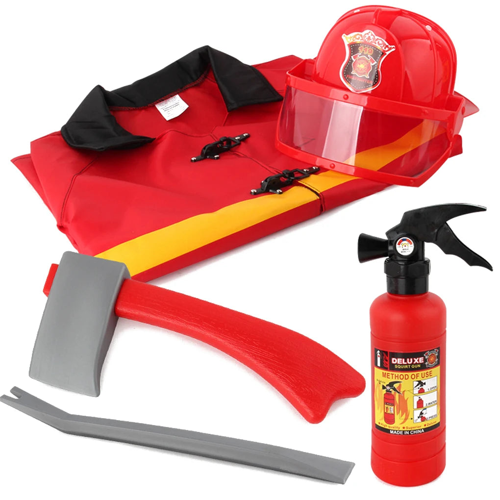 Children's Firefighter Toy Set