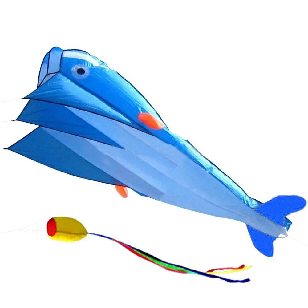 Large Dolphin Kite Ripstop Nylon