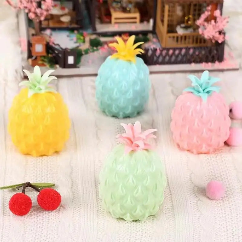 New Anti Stress Fun Soft Pineapple Ball