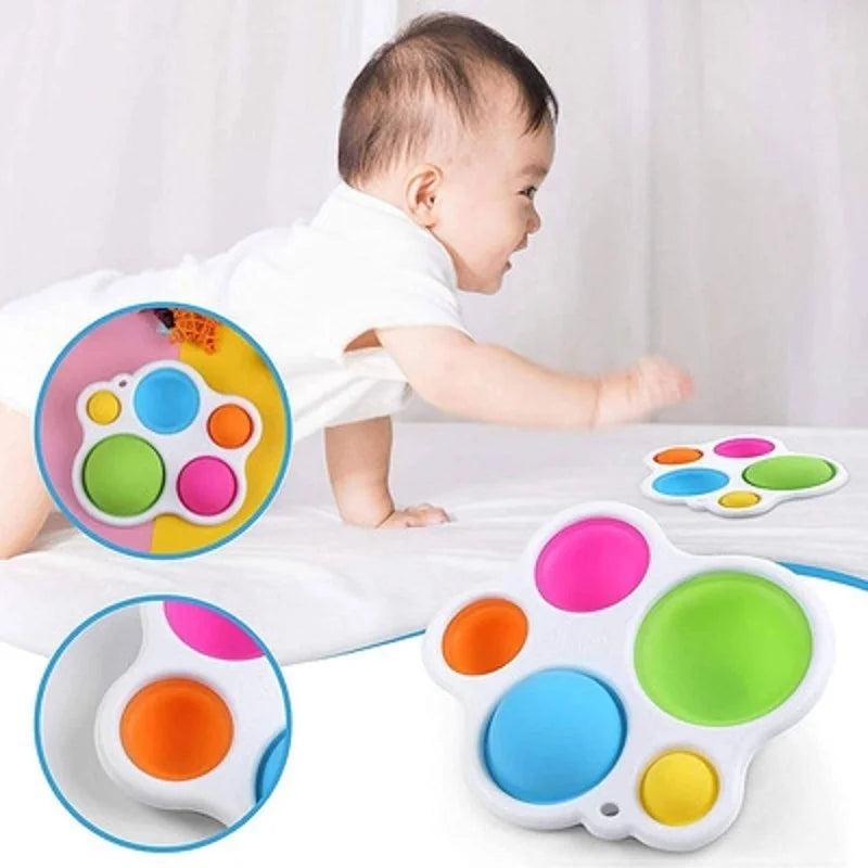 Infant Baby Toy Montessori Colorful Puzzle Board