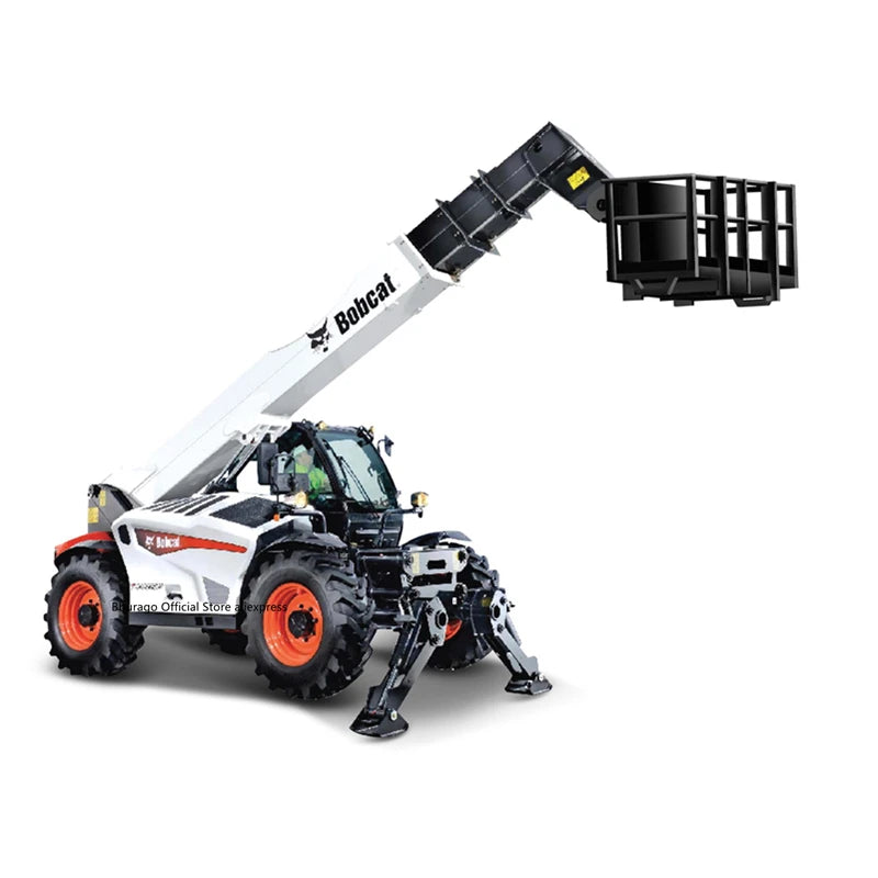 Bburago 1:50 T40.180SLP Telehandler Handler w/Palllet Fork