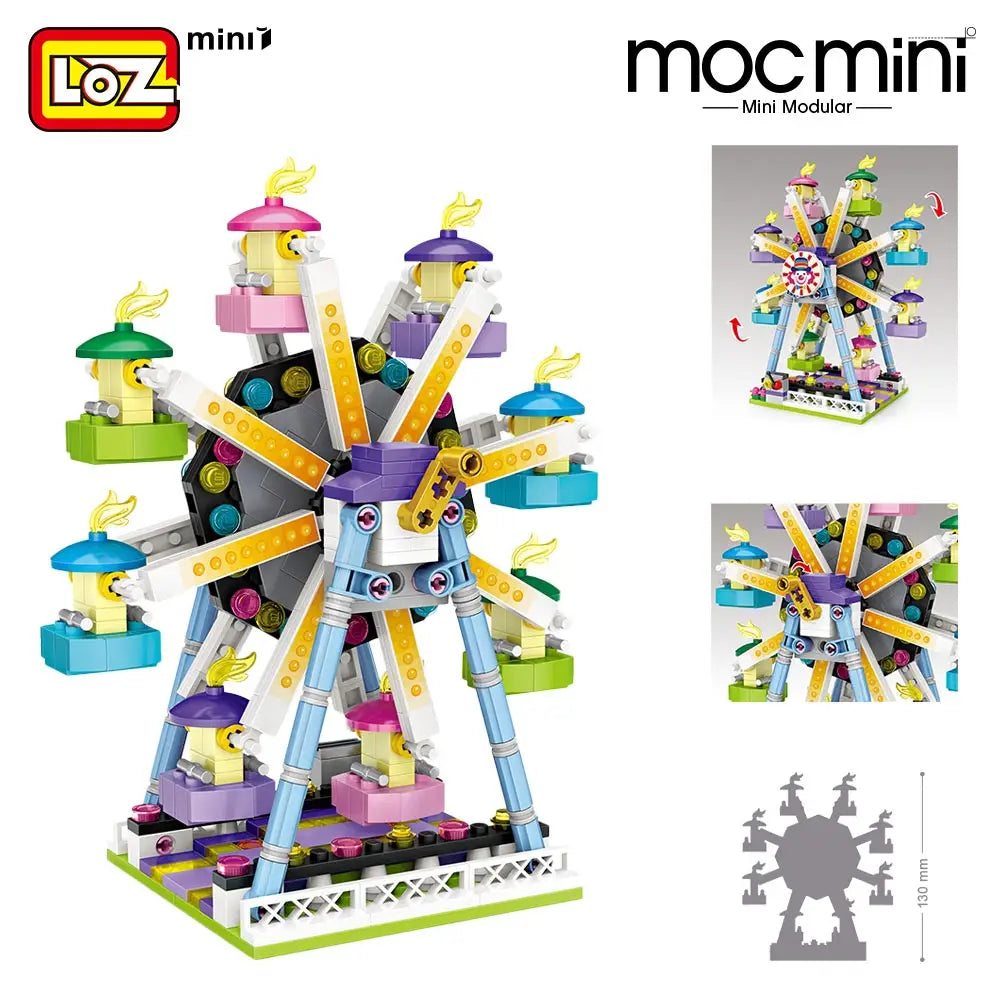 LOZ Mini Blocks Amusement Park