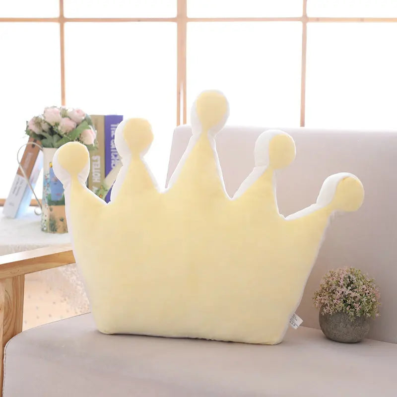 Soft Princess Crown Pillow