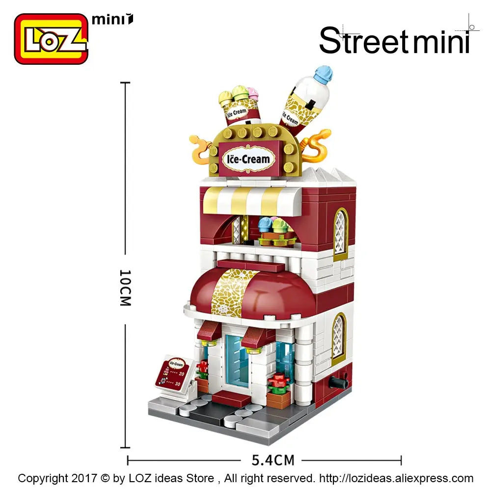 LOZ Mini Blocks Building Blocks City Series Mini Street