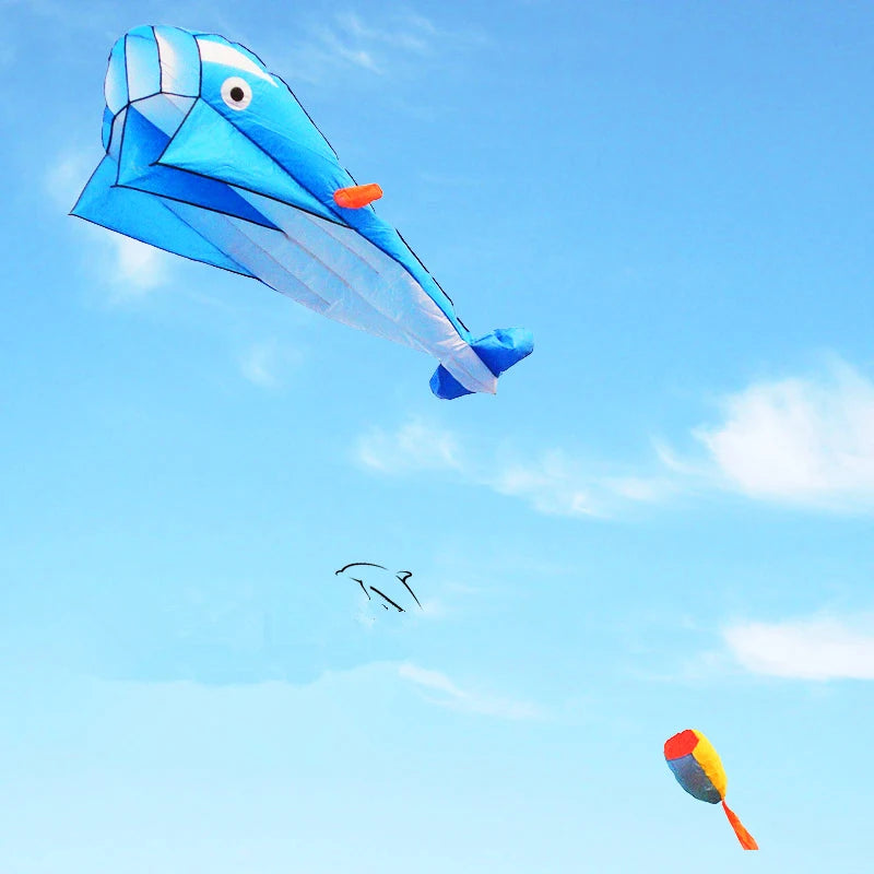 Large Dolphin Kite Ripstop Nylon