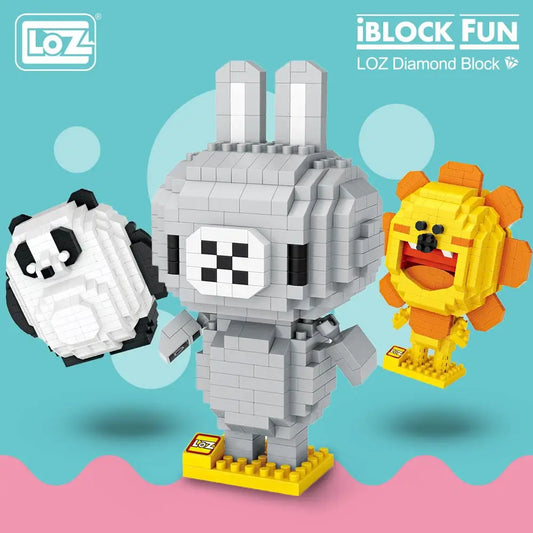 LOZ Diamond Blocks Animal Cartoon Characters