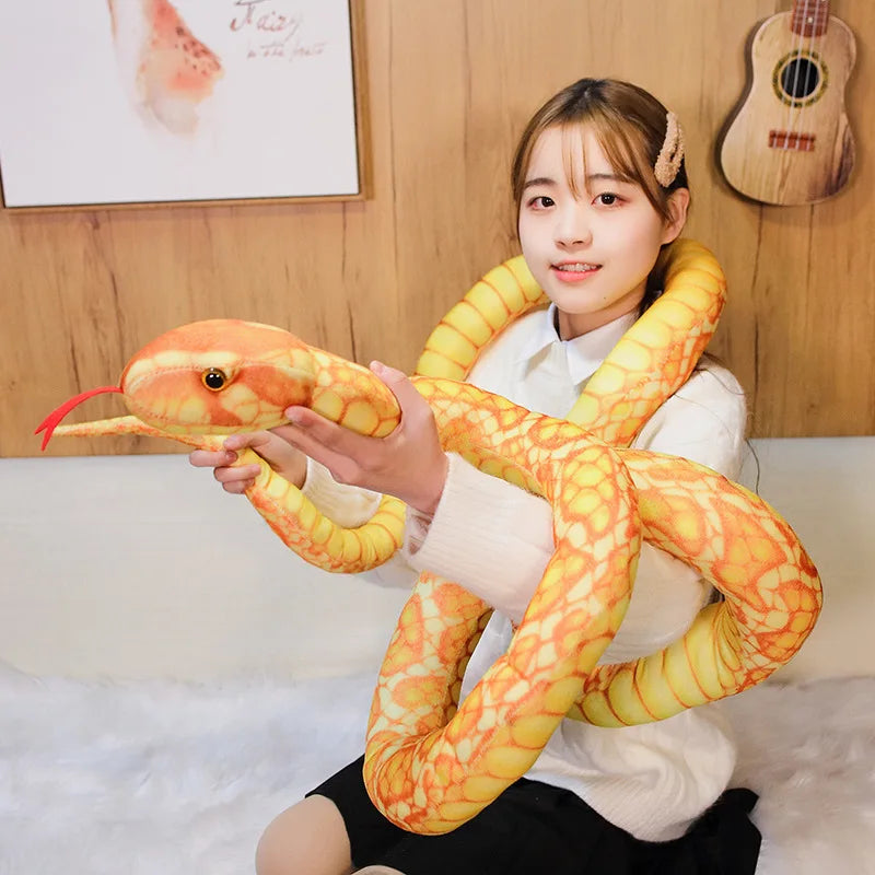 110-300cm Giant Snakes Plush Toy