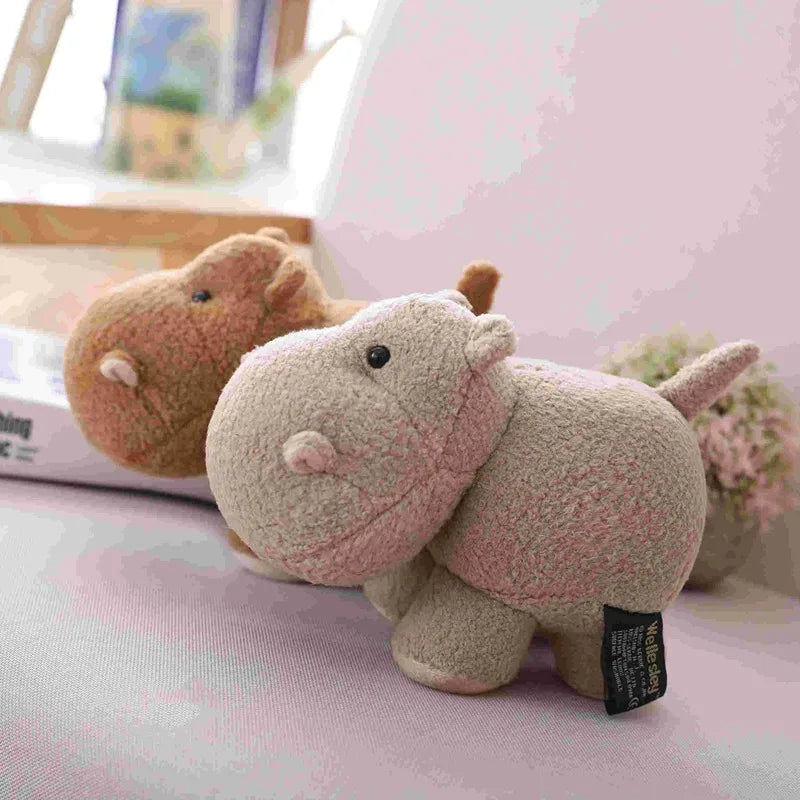 Big Head Hippo Plush Toy