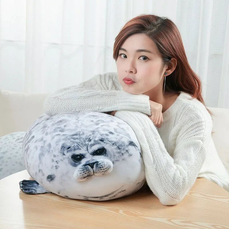 Chubby Seal Pillow