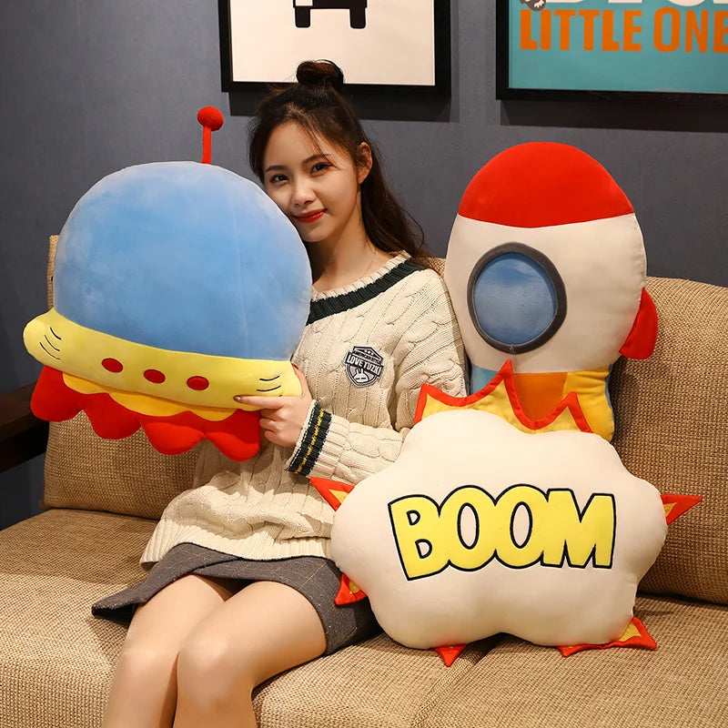 Space Astronaut Spaceship Rocket Plush