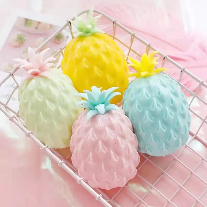 New Anti Stress Fun Soft Pineapple Ball