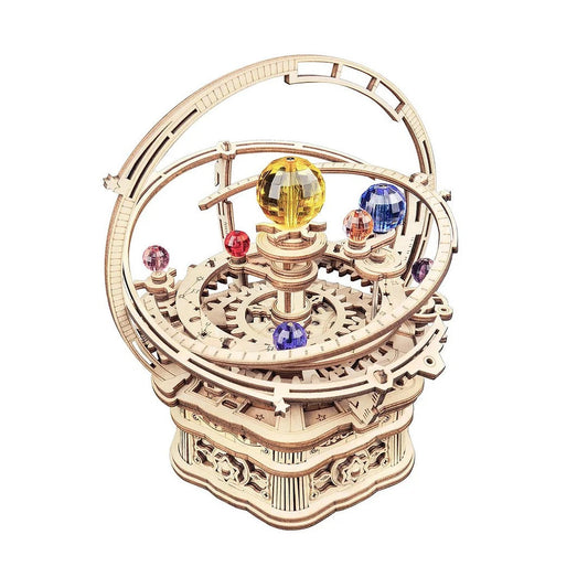 Robotime ROKR Starry Night Orrery Mechanical Music Box AMK51