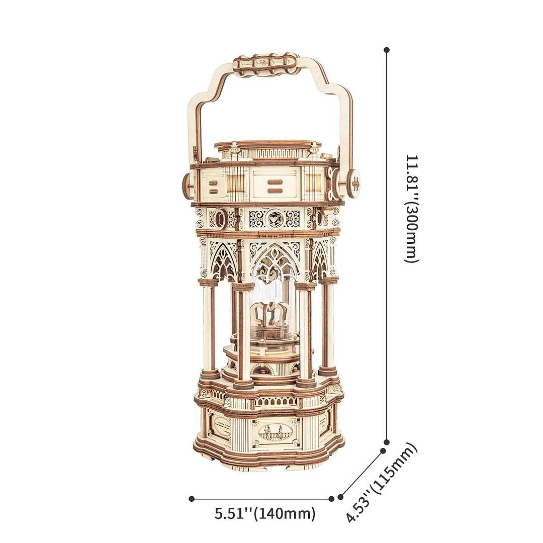 Robotime ROKR Victorian Lantern Mechanical Music Box AMK61