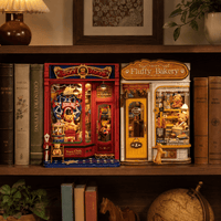Robotime Rolife Fluffy Bakery DIY Book Nook