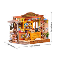Robotime Rolife Fluffy Friends Store DIY Miniature House