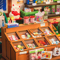Robotime Rolife Nostalgic Corner Shop DIY Book Nook