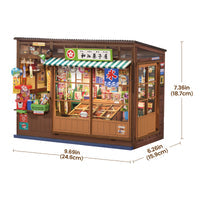 Robotime Rolife Nostalgic Corner Shop DIY Book Nook