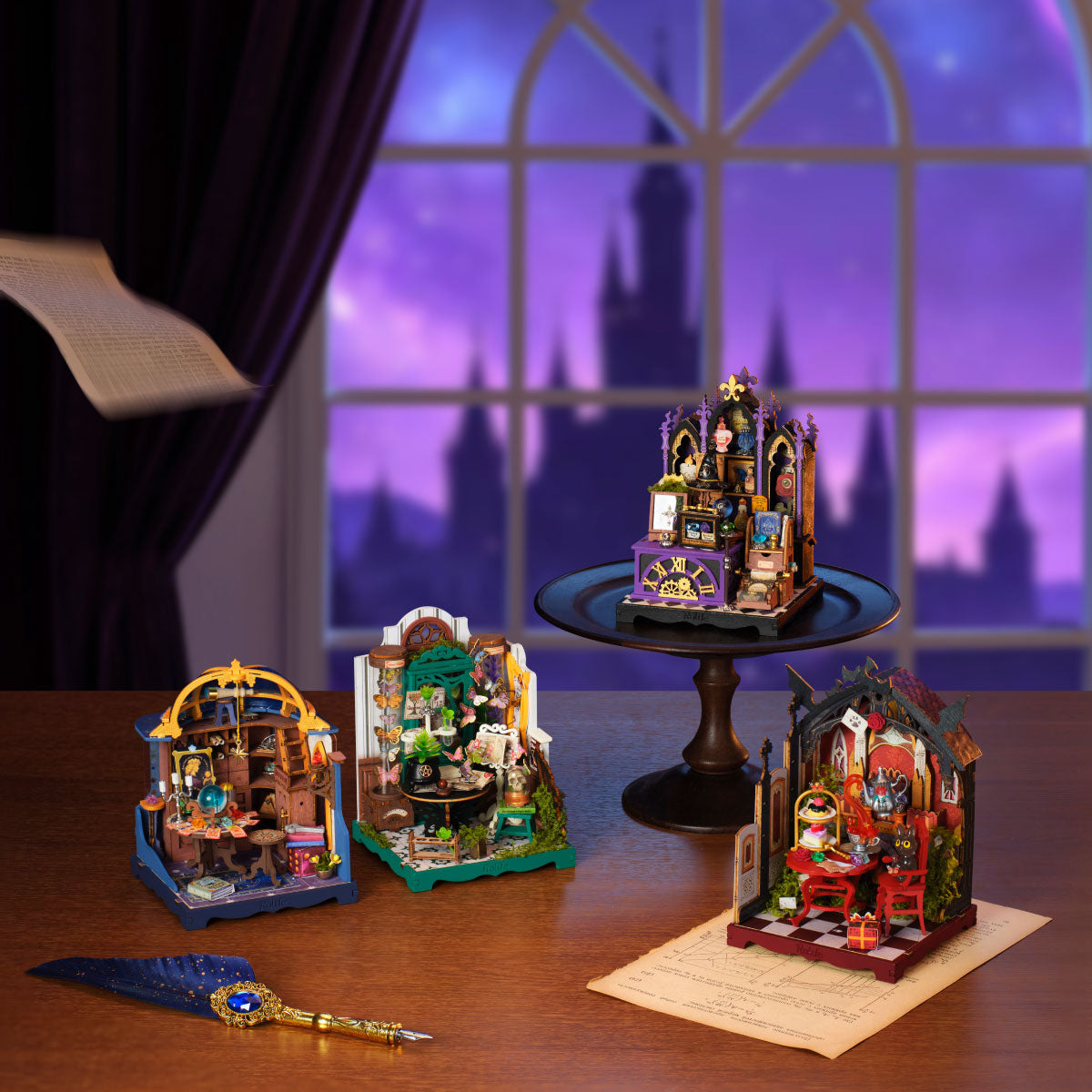 Robotime Rolife Curio Corner DIY Miniature House