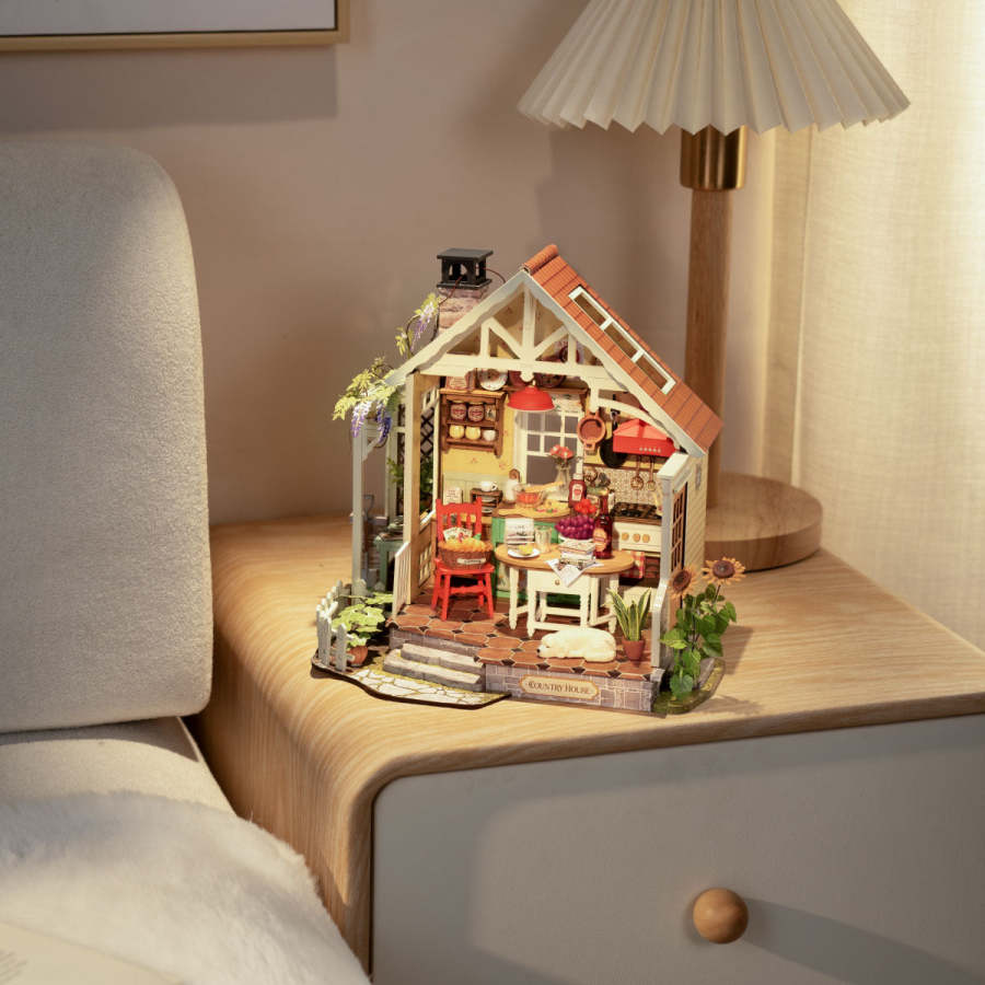 Rolife DIY Miniature House - Sunlit Farmhouse Kitchen DH101