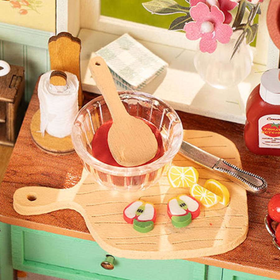 Rolife DIY Miniature House - Sunlit Farmhouse Kitchen DH101