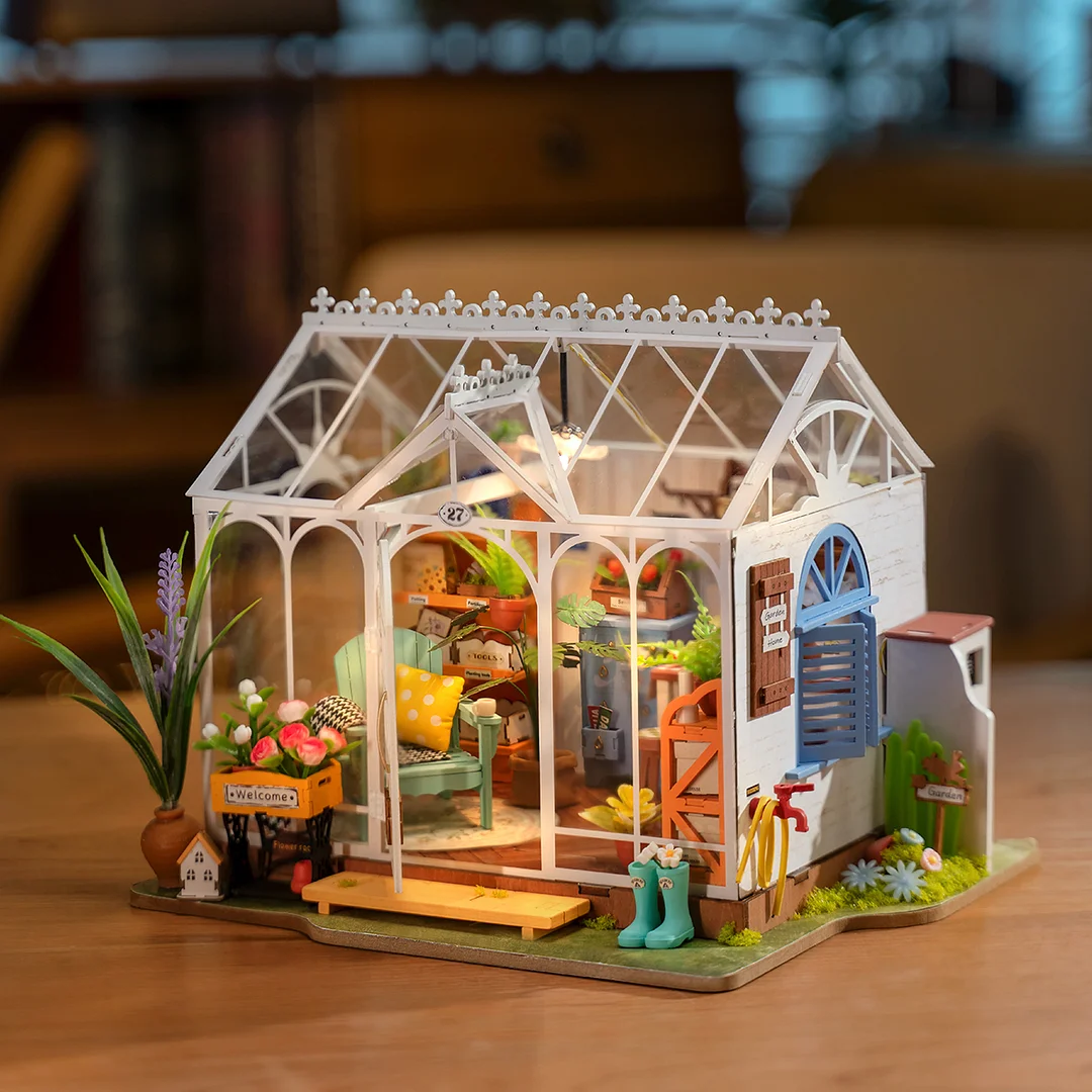 Robotime Rolife Dreamy Garden House DIY Miniature House Kit DG163