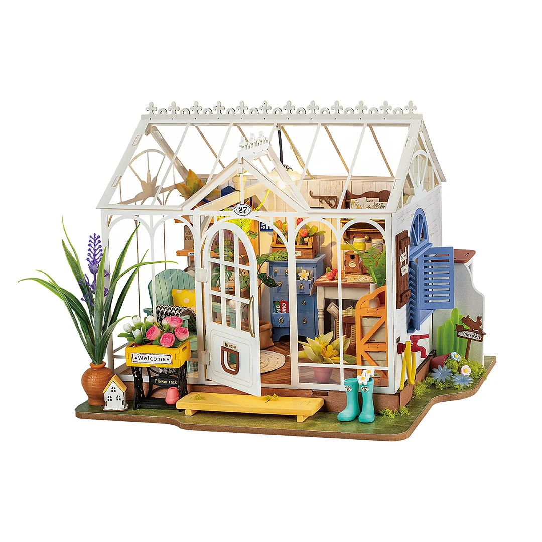 Robotime Rolife Dreamy Garden House DIY Miniature House Kit DG163