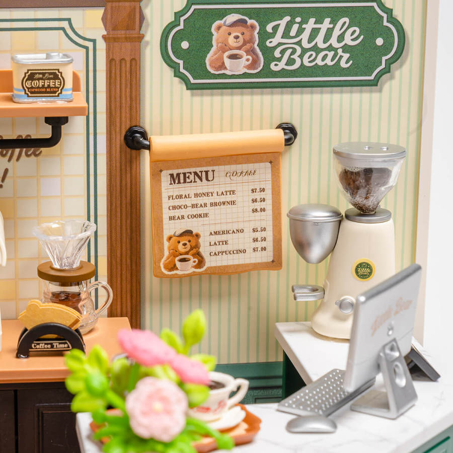 Rolife Perfect Romance Cafe Super Creator Miniature House DW028