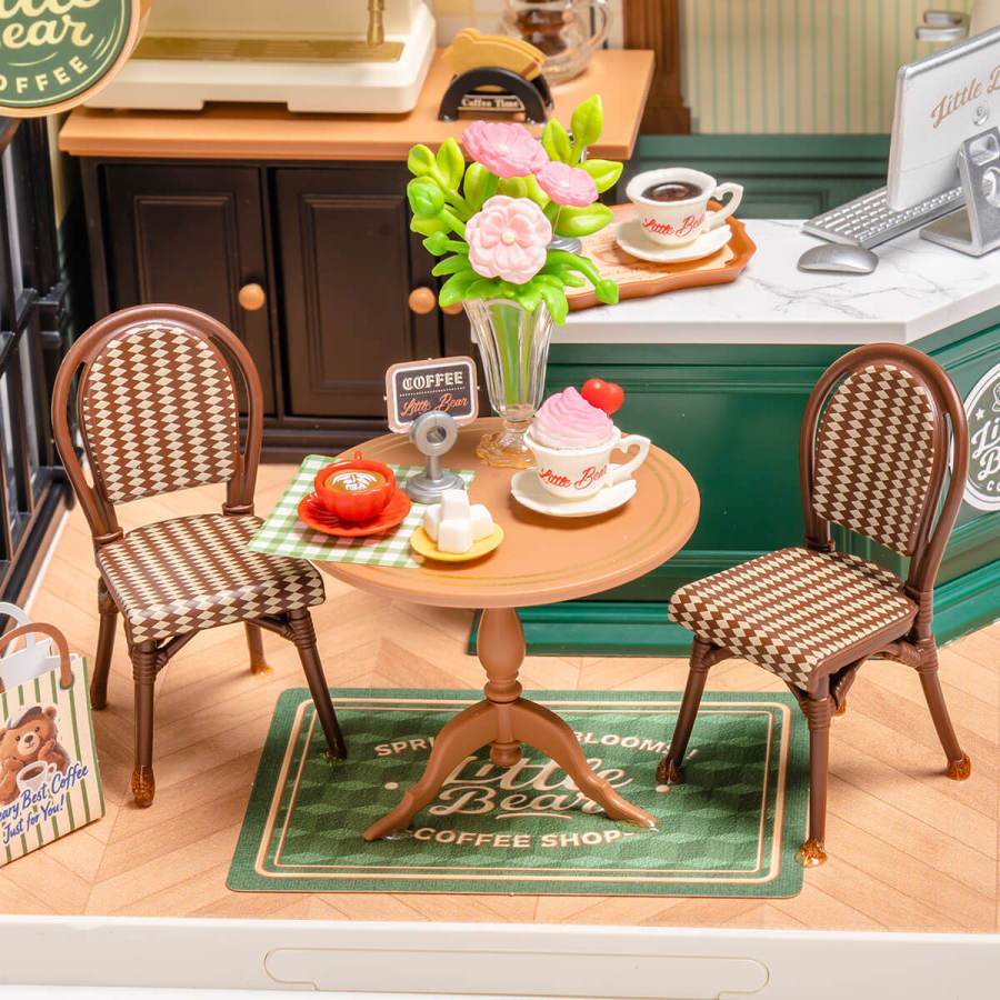 Rolife Perfect Romance Cafe Super Creator Miniature House DW028