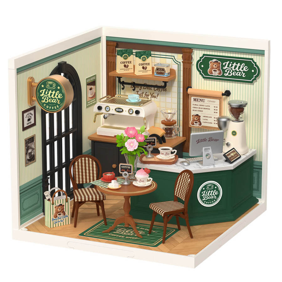 Rolife Perfect Romance Cafe Super Creator Miniature House DW028