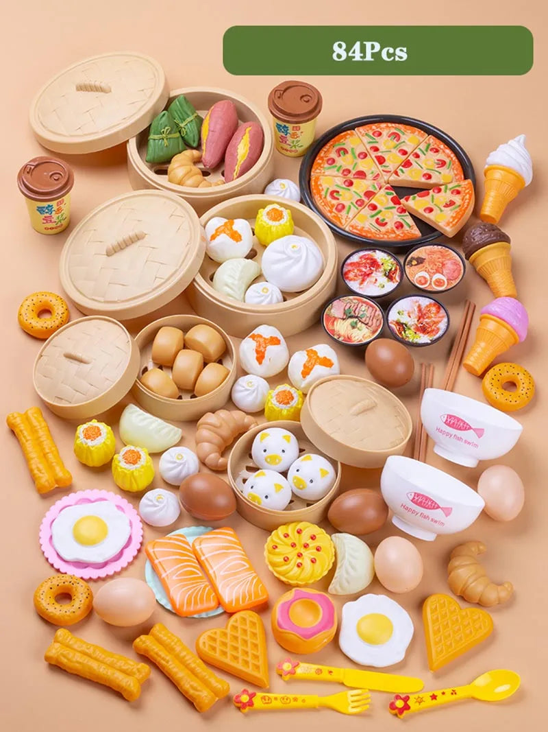 Chinese Breakfast Food Dim Sum Set