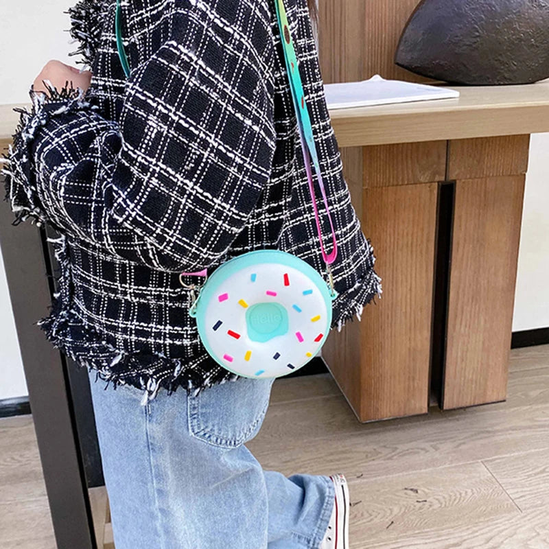 Round Donut Crossbody Bag