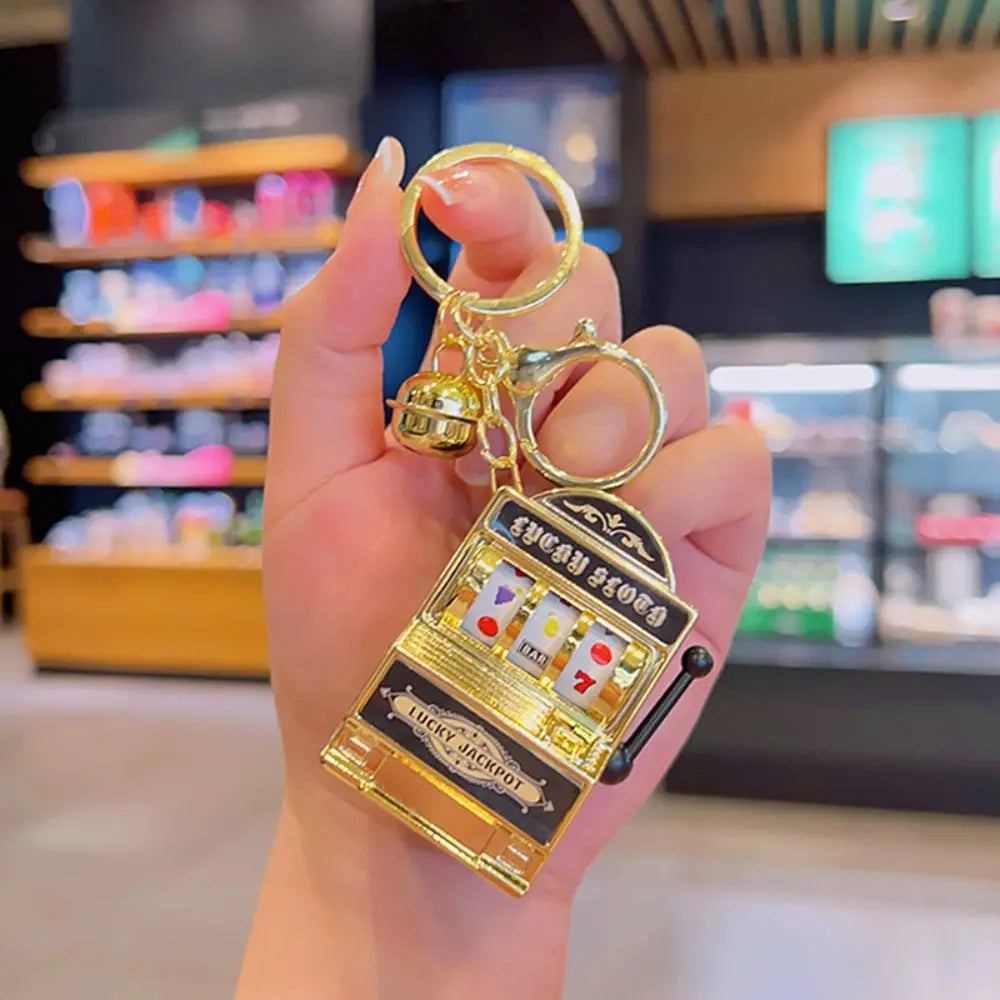 Jackpot Machine Keychain