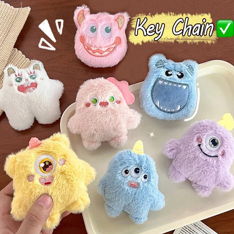 Plush Monster Key chains