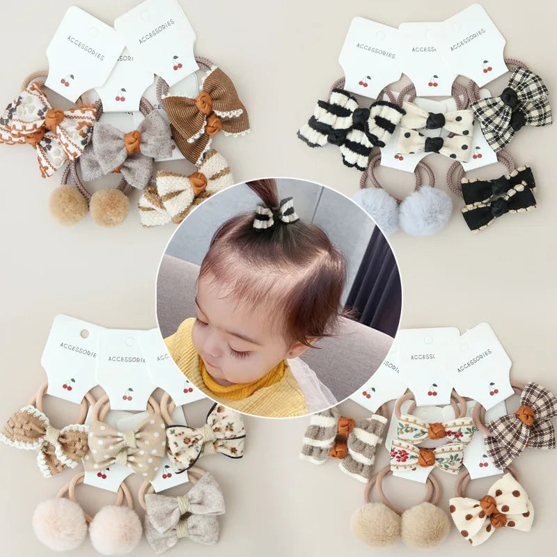 10Pcs Spring Kids Hair Accessories