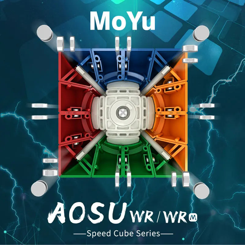 MoYu AoSu WRM Magnetic Magic Cube 4x4x4 4x4