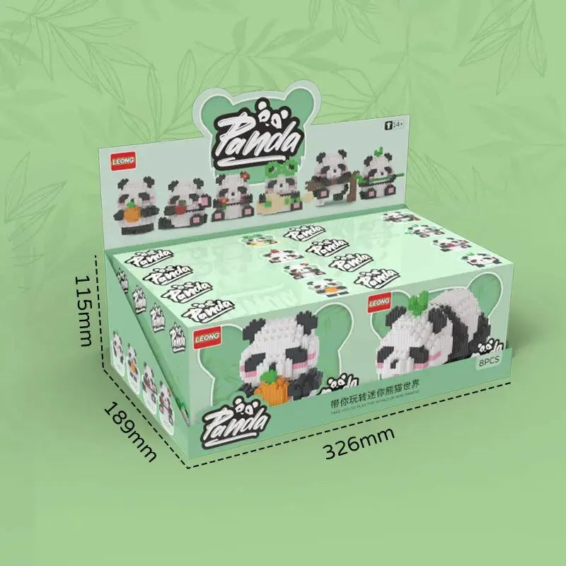 Panda Assembled Building Block Toys