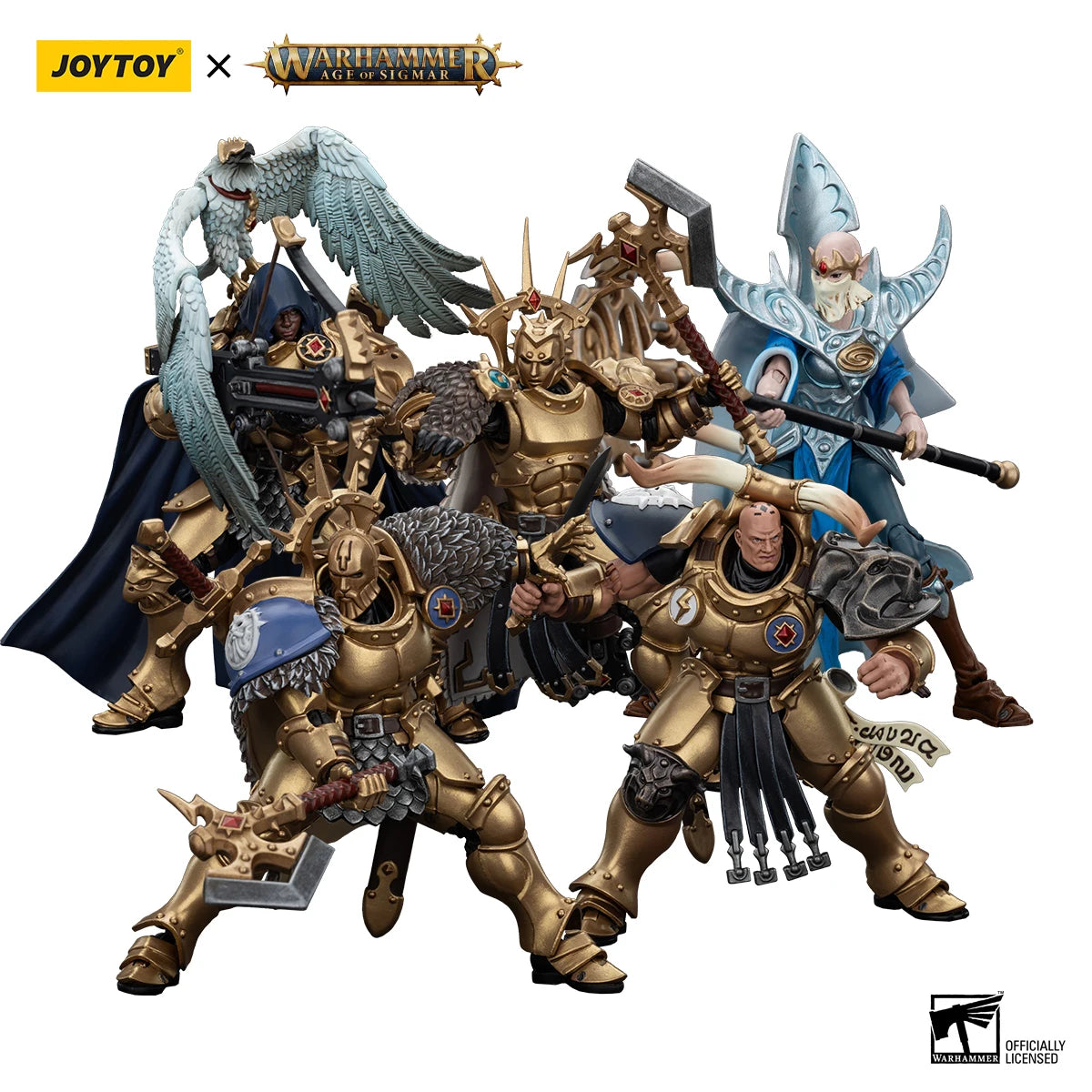 JOYTOY Warhammer AGE OF SIGMAR 1/18 Action Figures Stormcast EternalsThe Blacktalons
