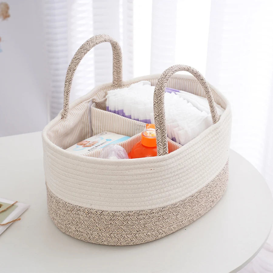 Multifunctional Portable Mommy Bag Storage Basket