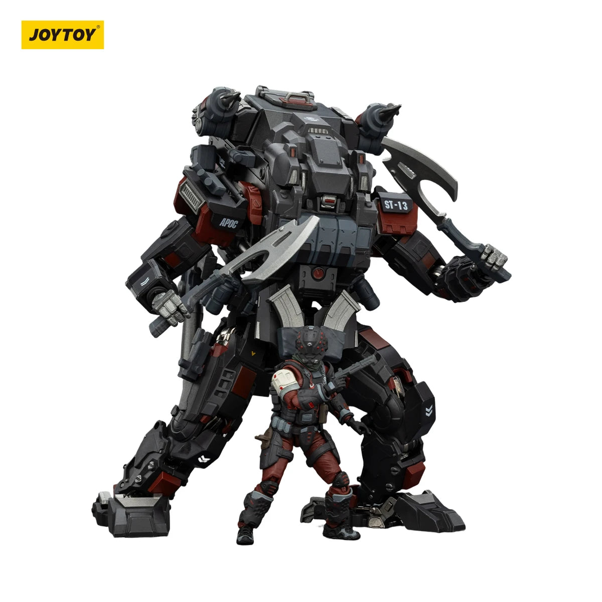 JOYTOY Dark Source 1/25 Action Figures APOC Series Annihilator Falcon Iron Assault Bedrock Sentence Storm Dauntless Mech