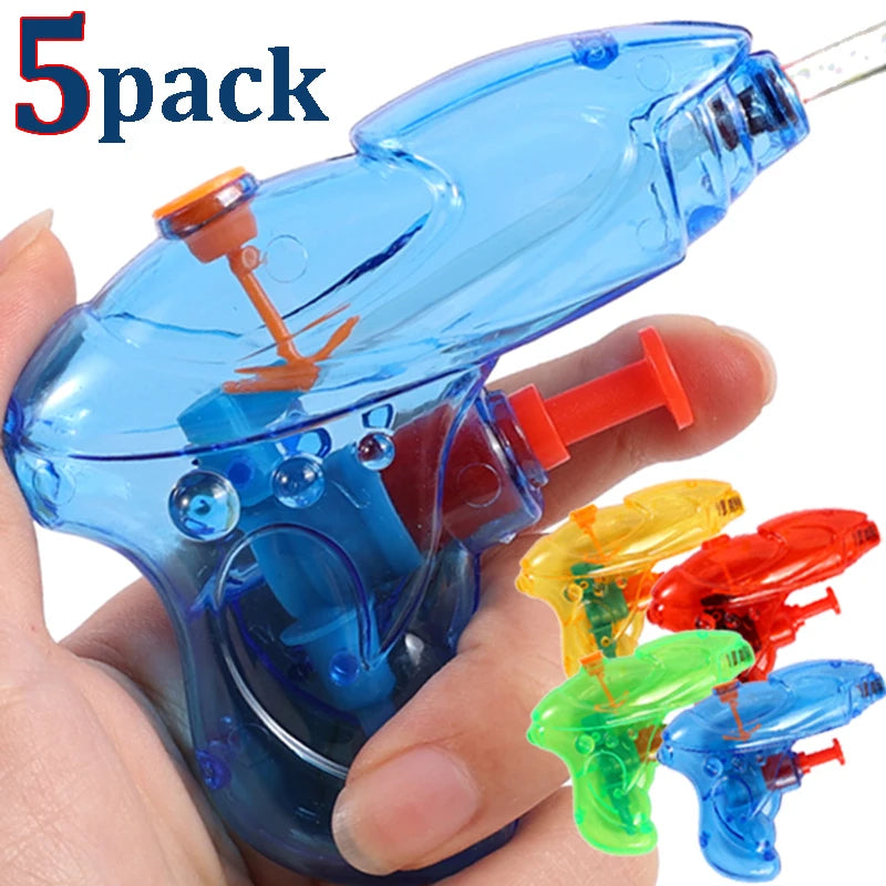 Water Guns for Kids Mini Transparent Squirt Water Gun